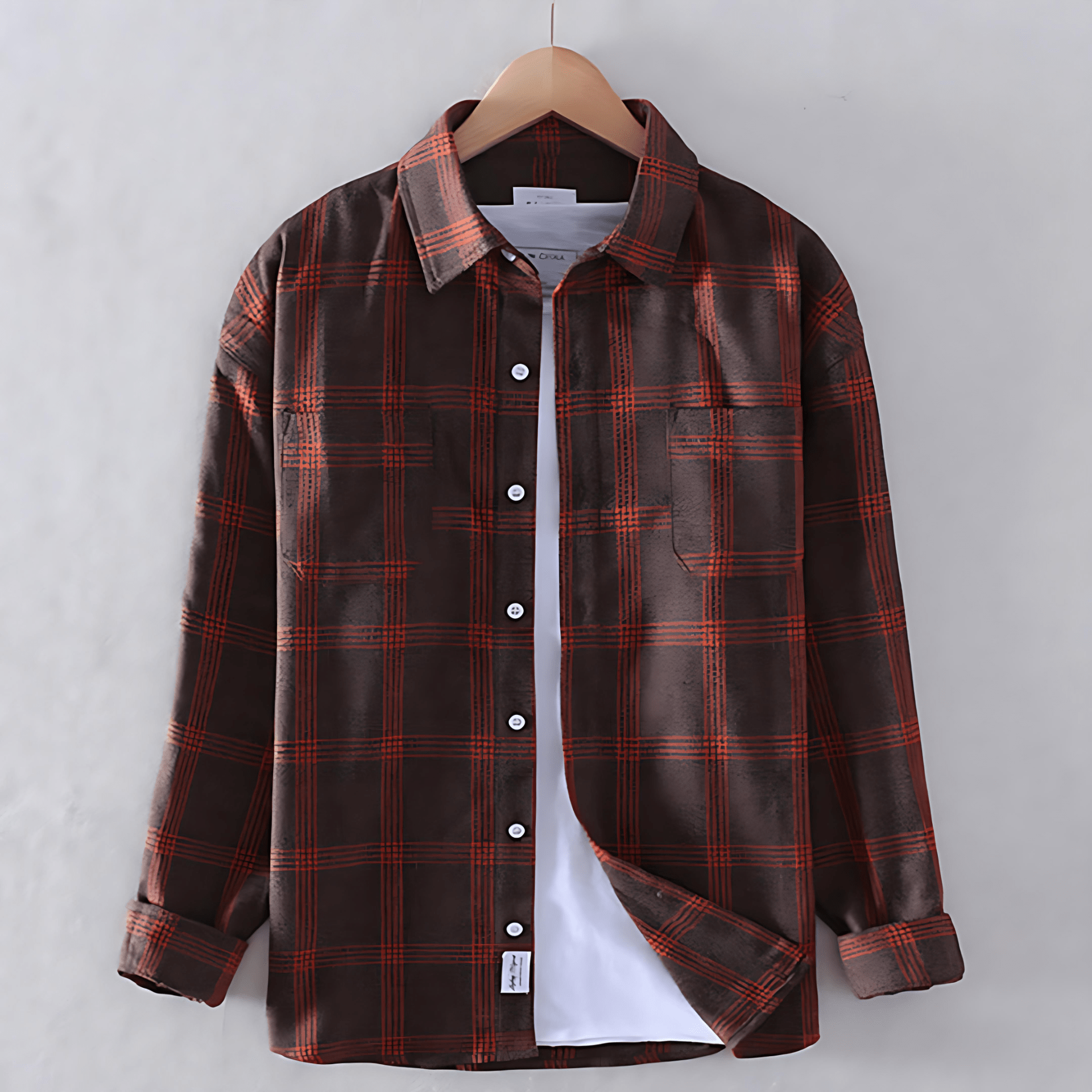 Cevori Classic Checkered Long Sleeve Shirt