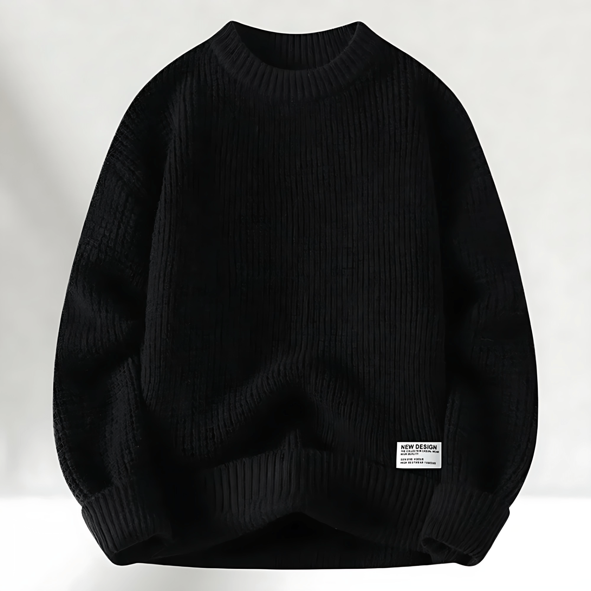 Cevori Classic Crew Neck Knitted Jumper
