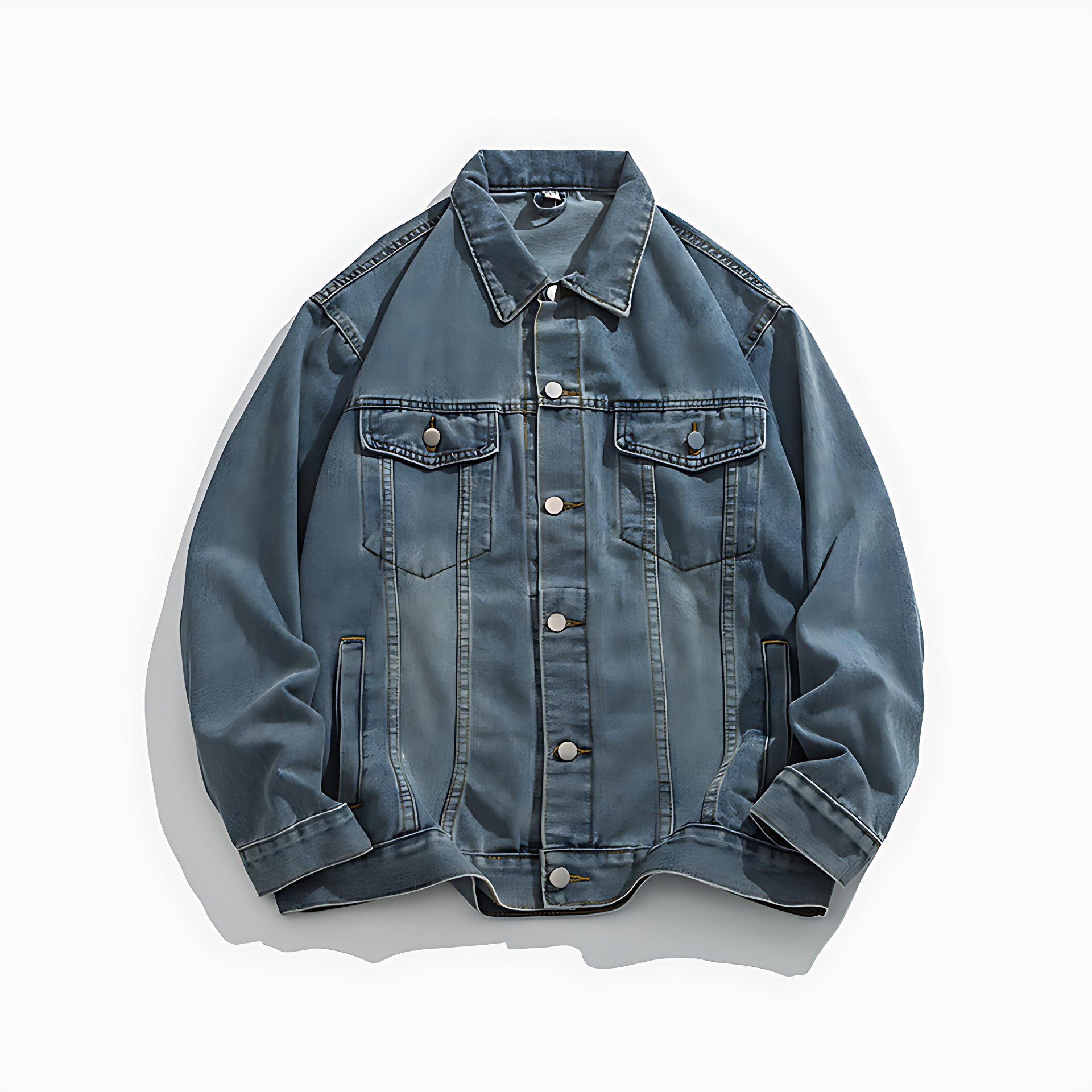 Cevori Classic Slim Fit Denim Jacket
