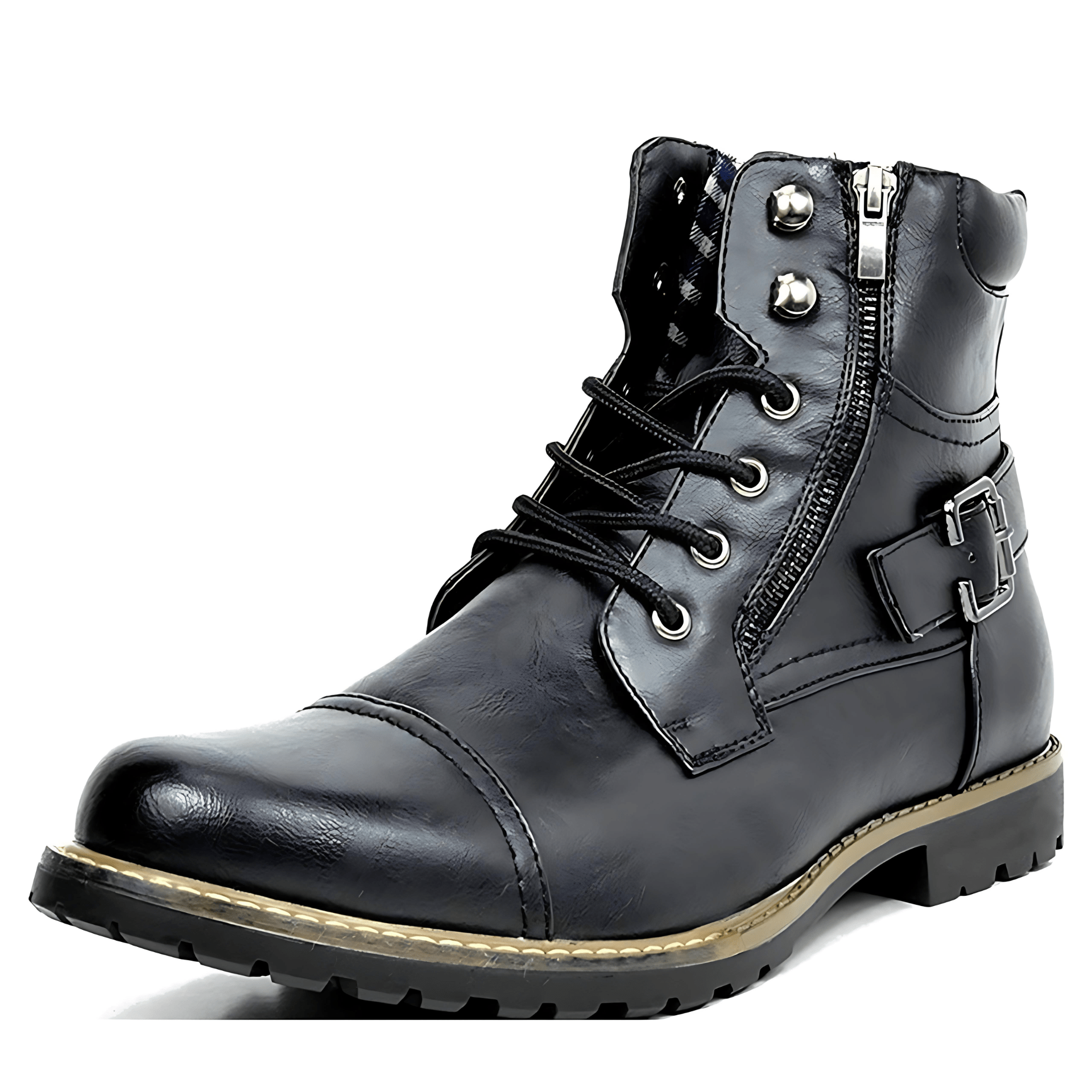 Cevori Classic Style Leather Boots