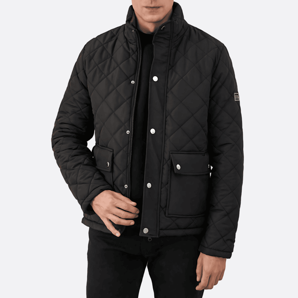 Cevori Classic Style Quilted Winter Jacket