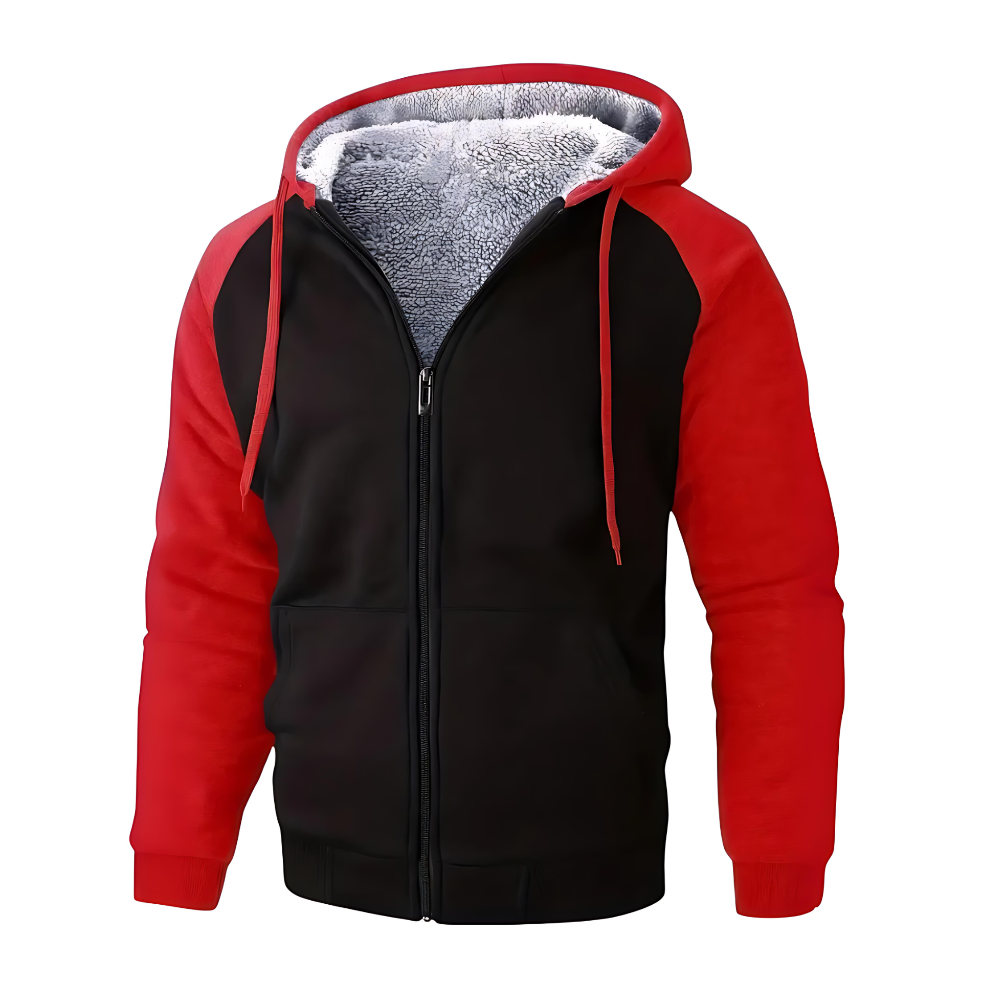 Cevori Fleece Lined Sherpa Hoodie