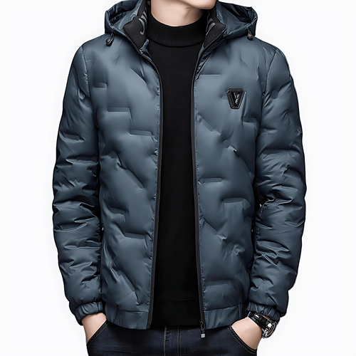 Cevori  Hooded Style Quilted Winter Coat