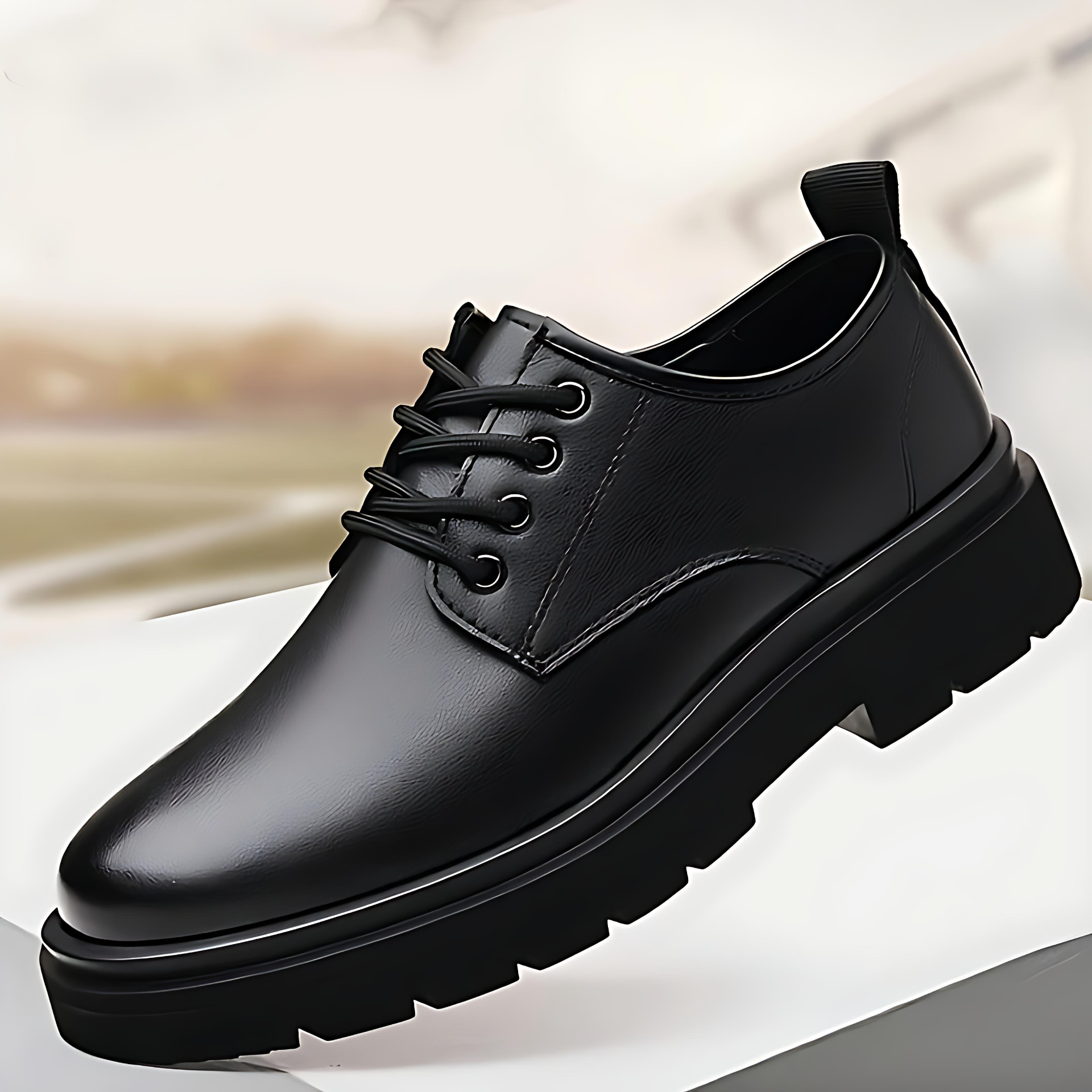 Cevori Italian Style Leather Design Formal Shoes