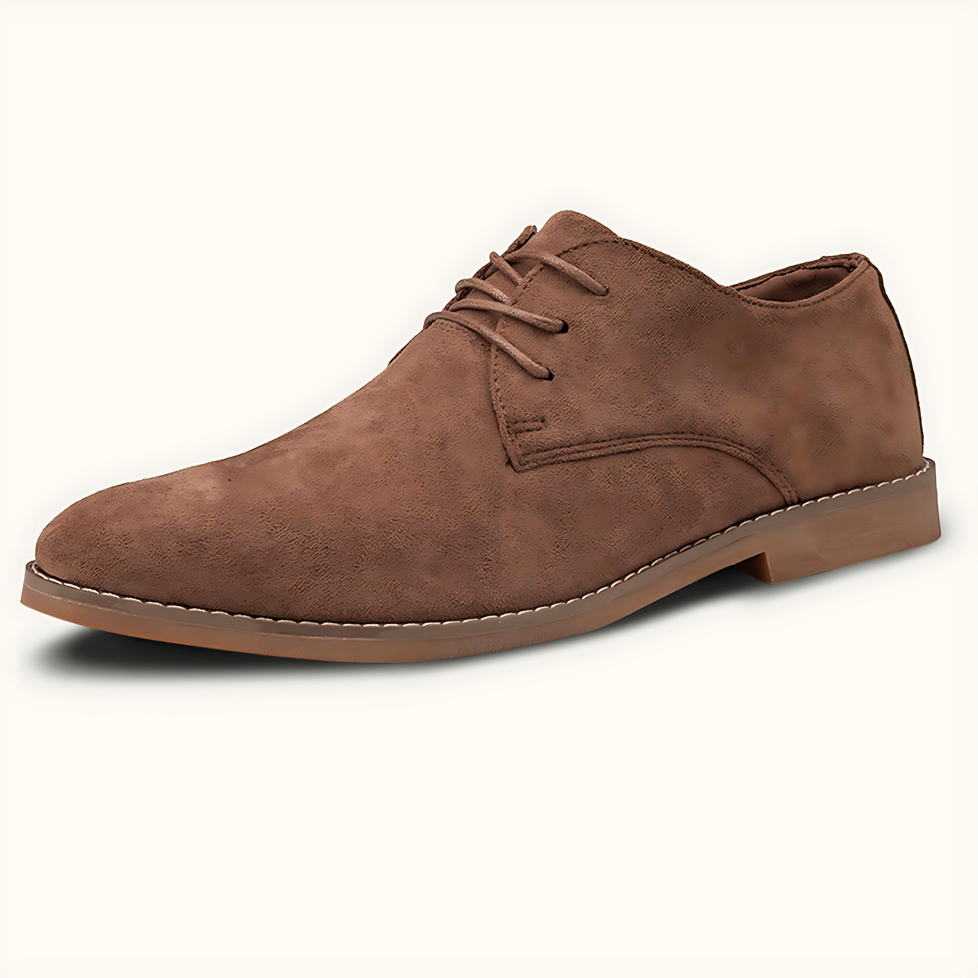 Cevori Lace-Up Suede Dress Shoes