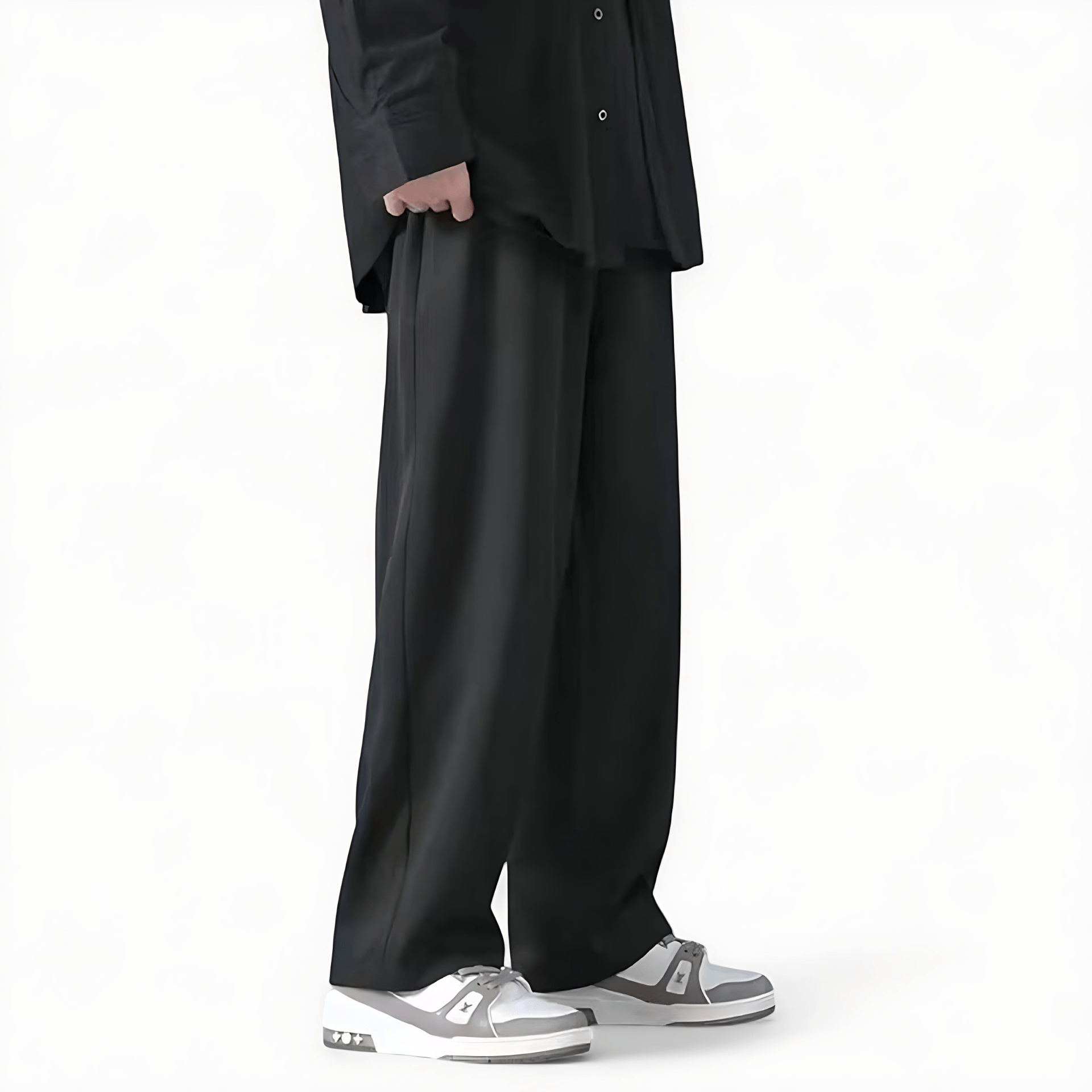 Cevori Lightweight Straight-Leg Trousers