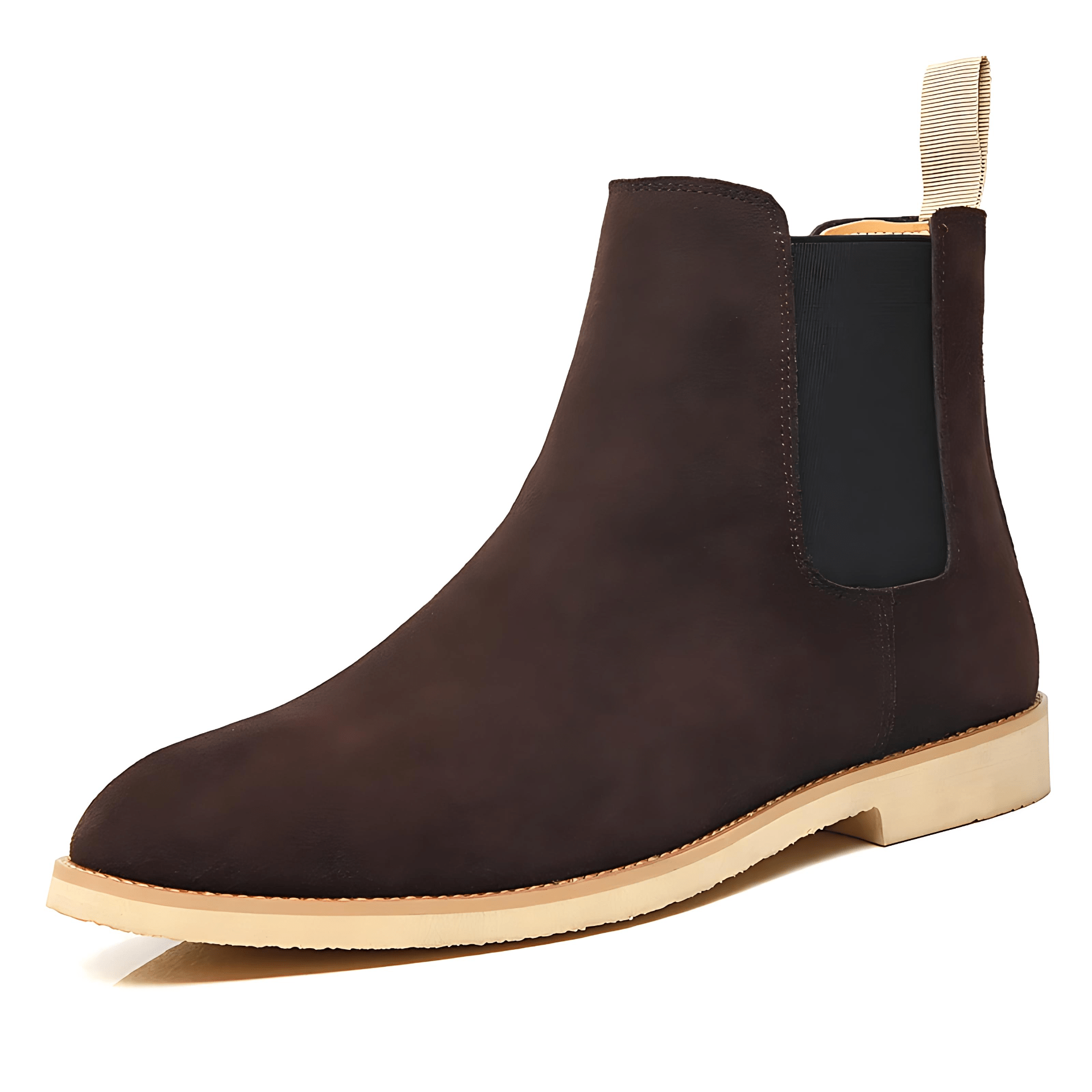 Cevori Retro Ankle High Design Chelsea Boots