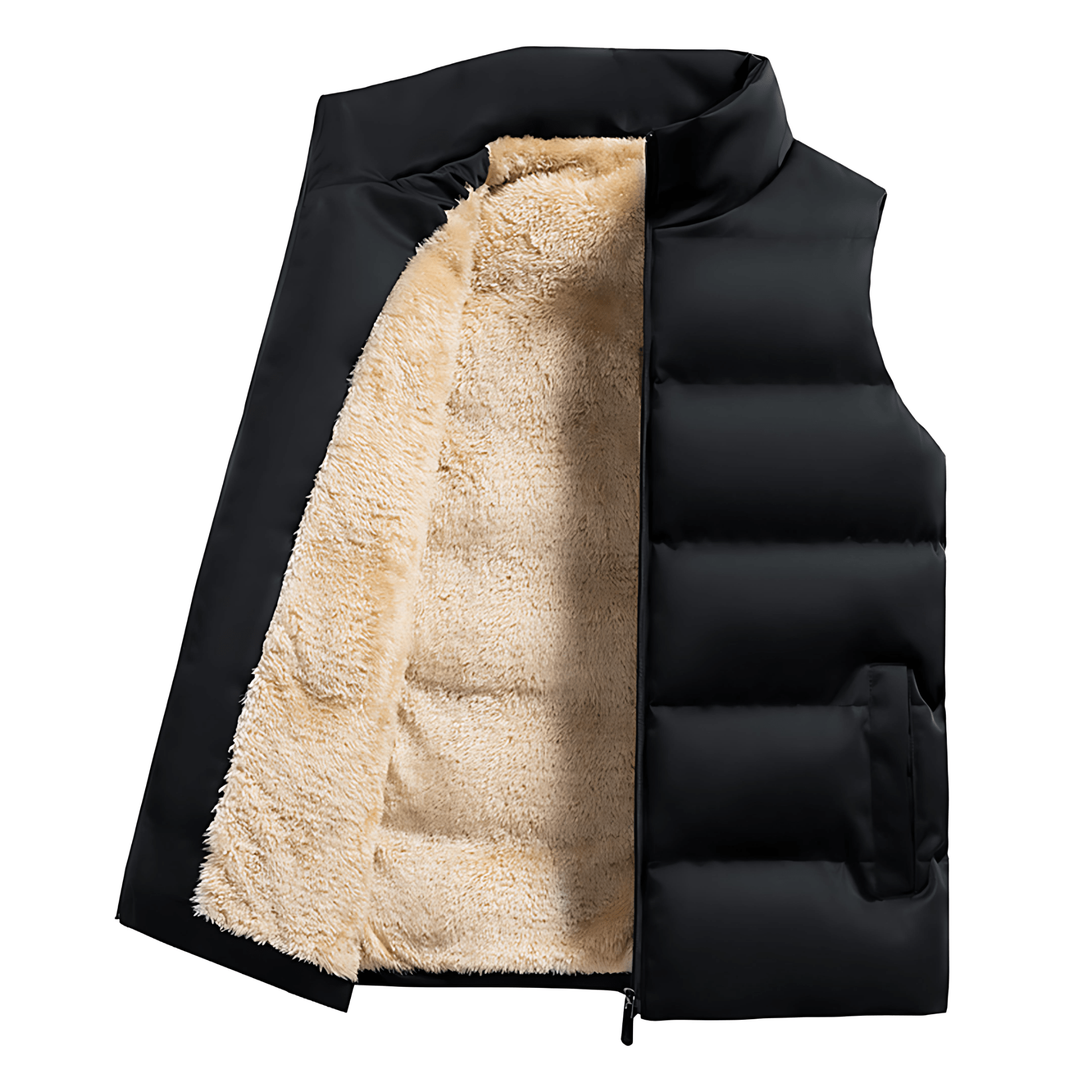 Cevori Sleeveless Zip Gilet Puffer Vest