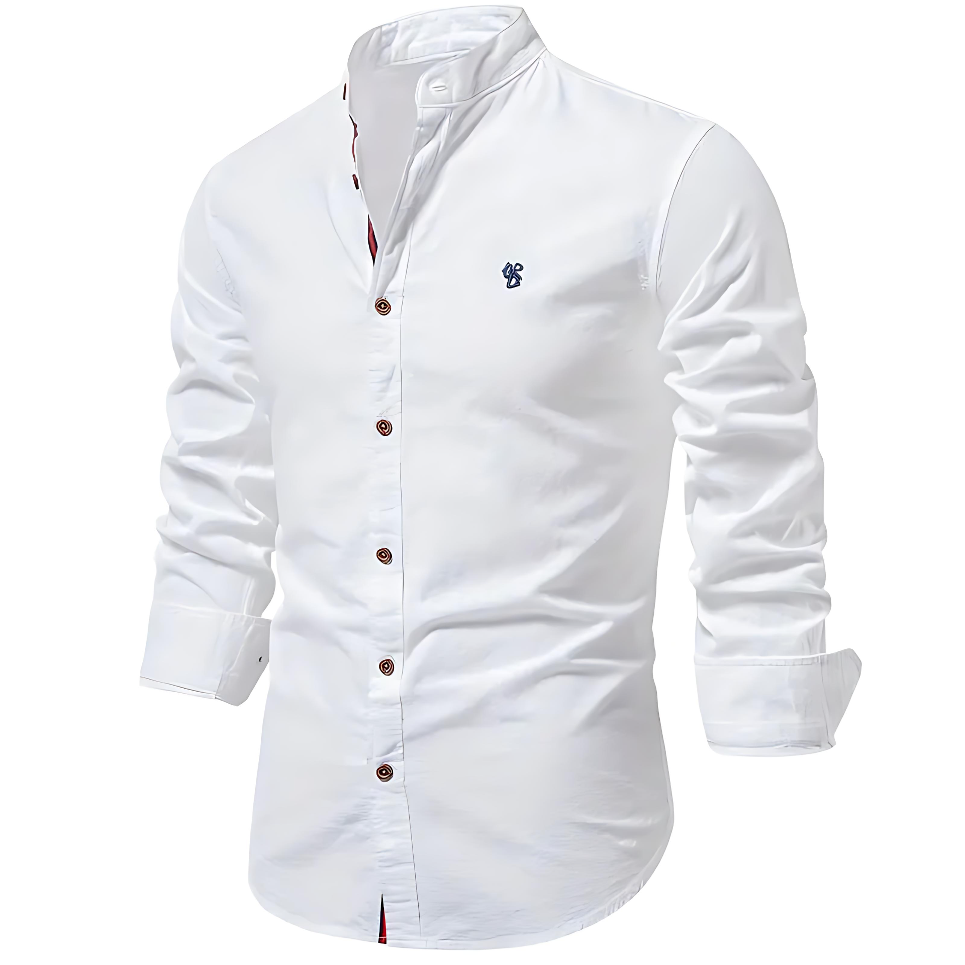 Cevori Stylish Fit Button-Front Shirt
