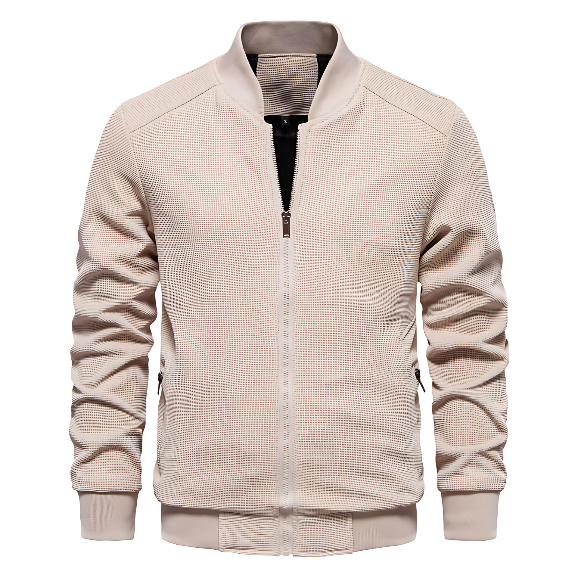 Cevori Stylish Zip-Up Bomber Jacket