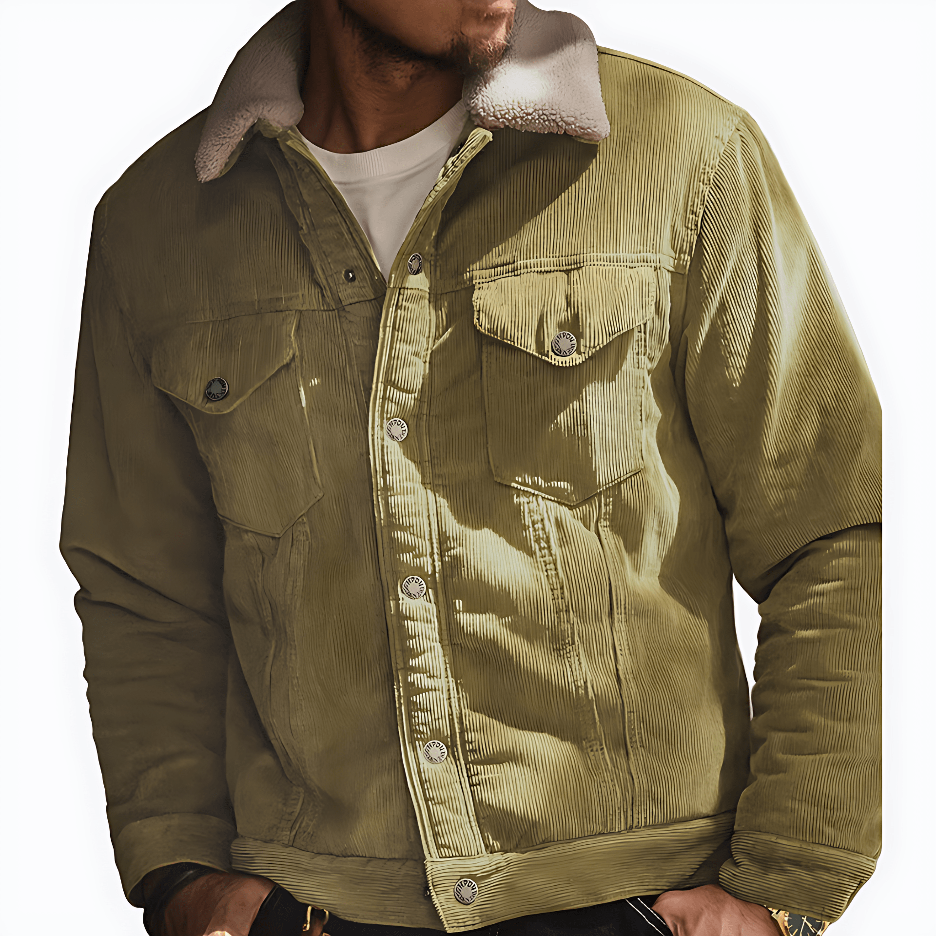 Cevori Vintage Winter Bomber Jacket