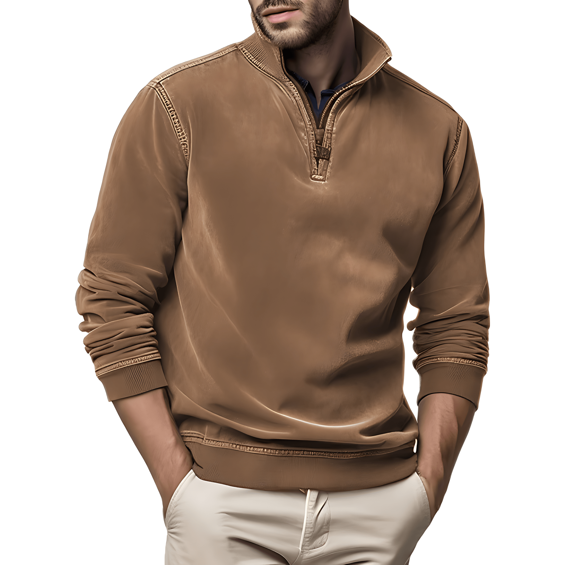 Cevori Washed Fleece Jumper