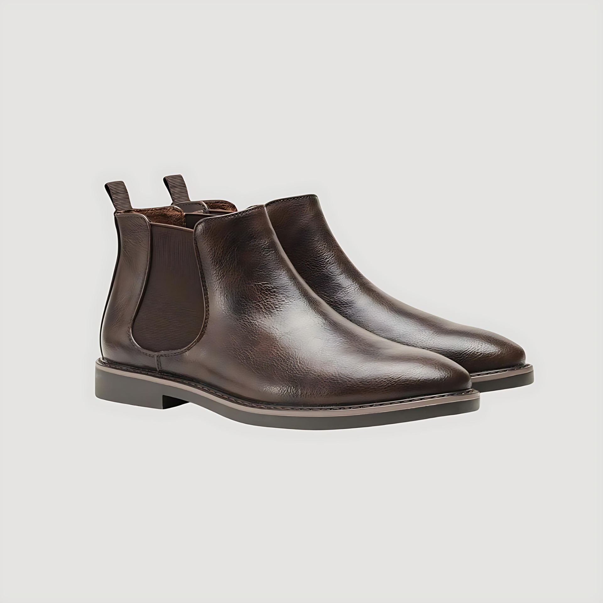 Cevori Winter Style Waterproof Leather Chelsea Boots