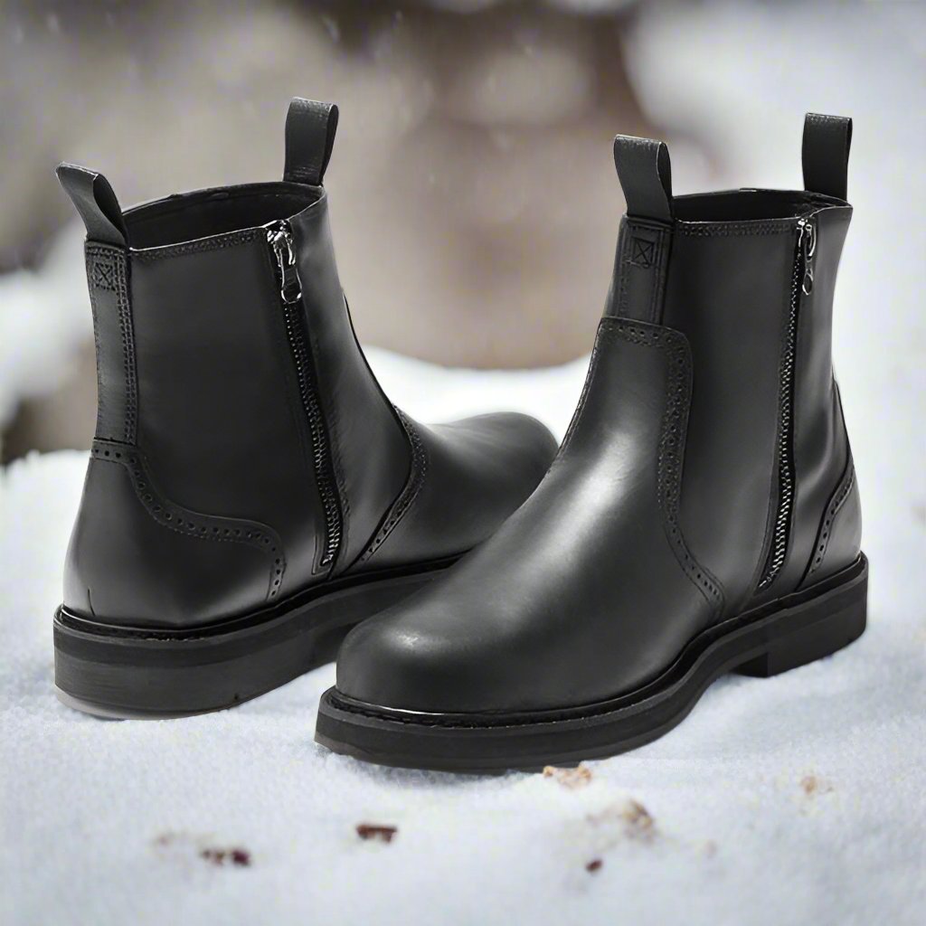 Cevori Casual Chelsea Suede Boots