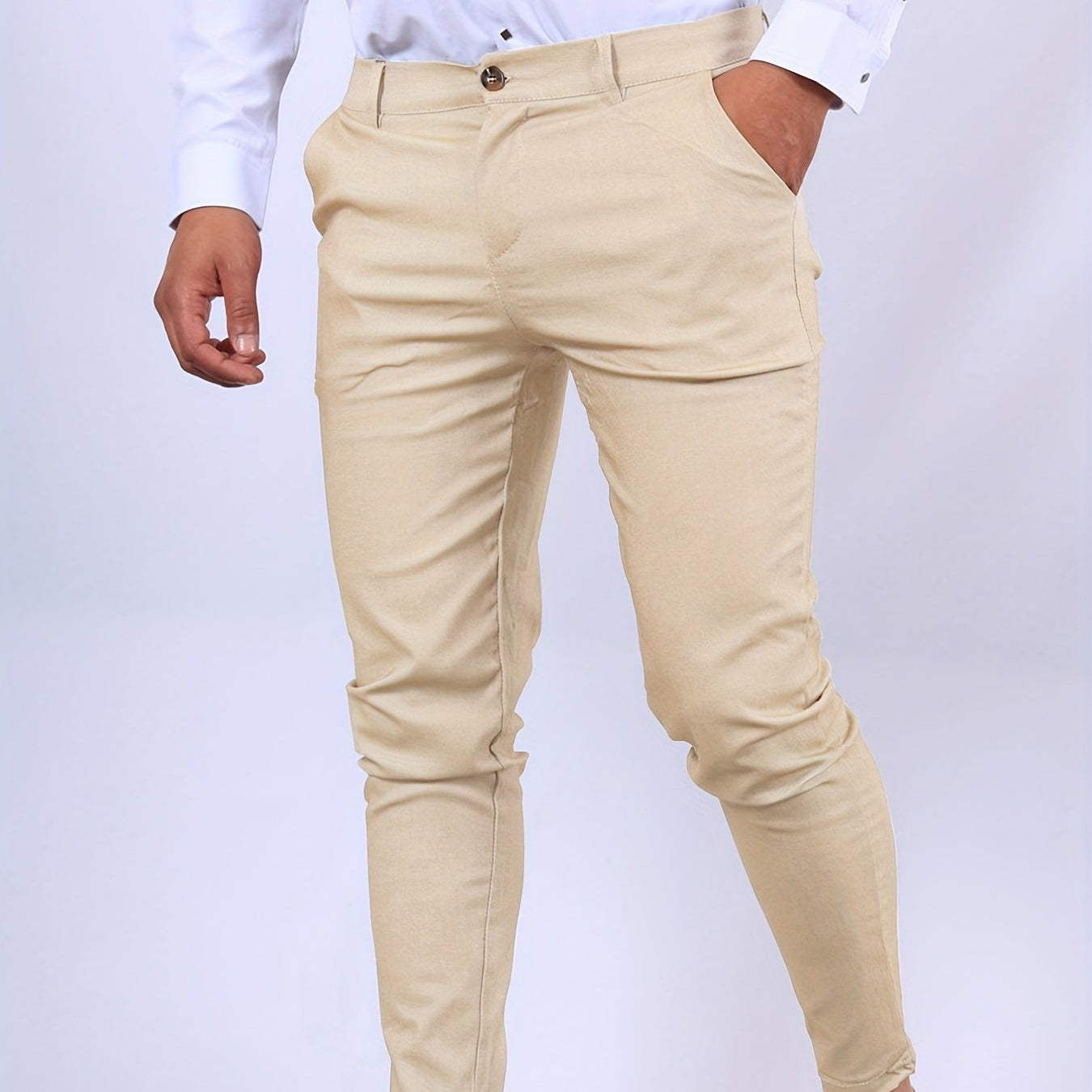 Cevori Comfortable Slim Fit Stretch Chino Pants
