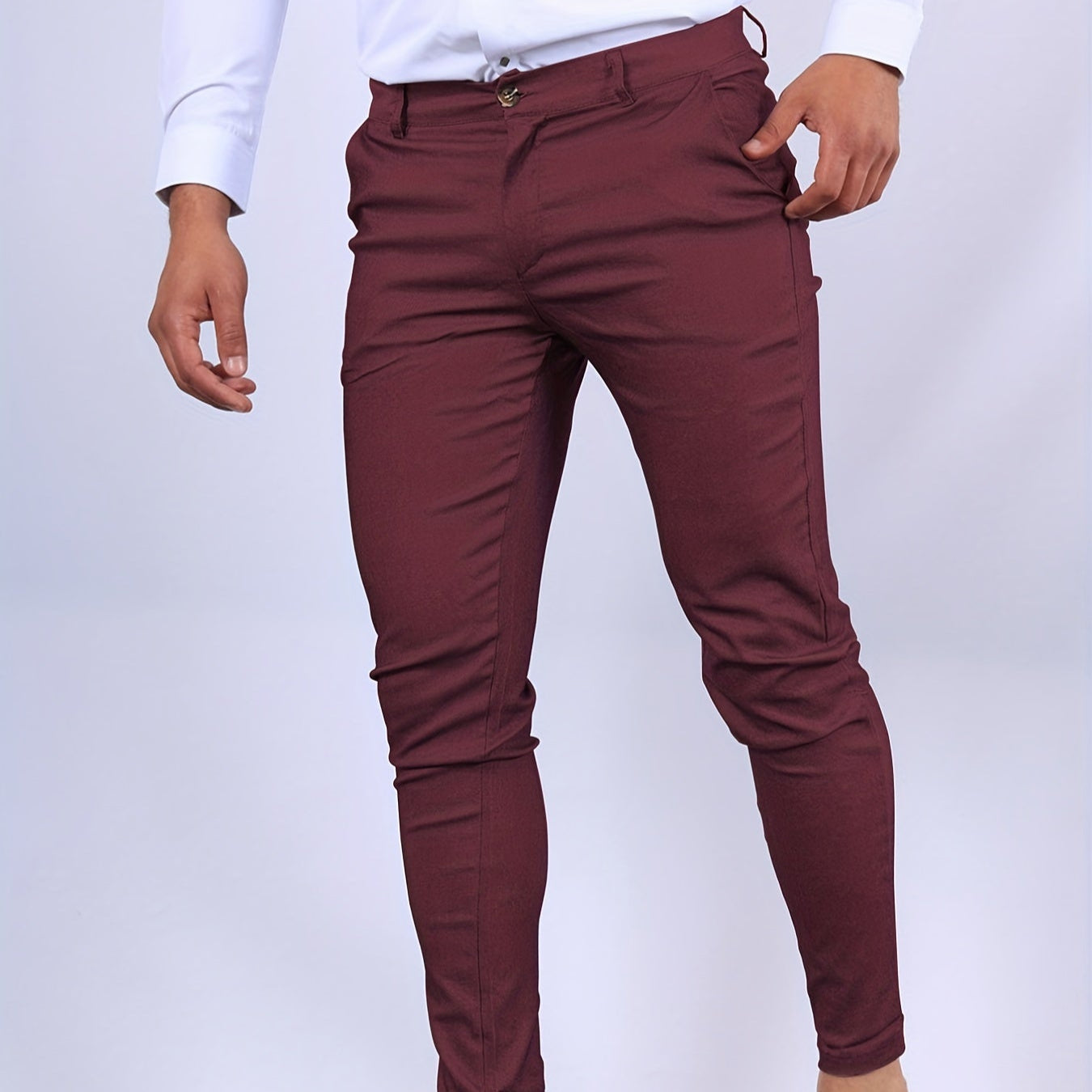 Cevori Comfortable Slim Fit Stretch Chino Pants