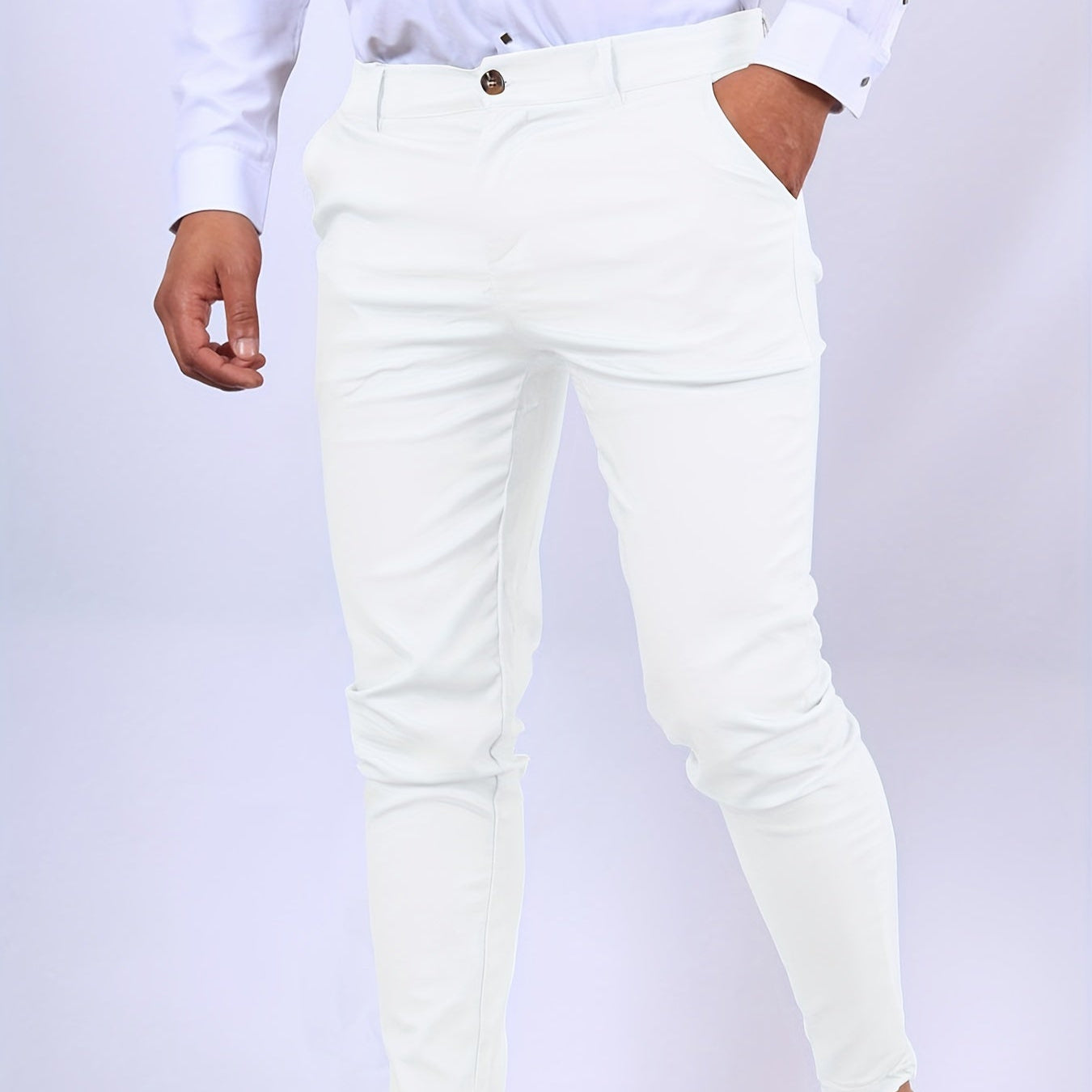 Cevori Comfortable Slim Fit Stretch Chino Pants