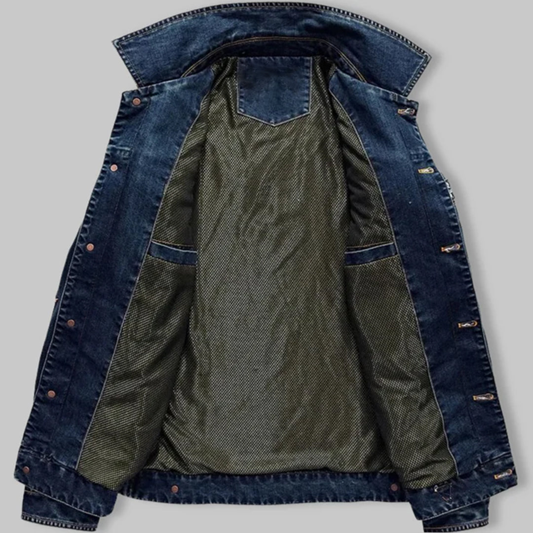 Cevori Classic Lightweight Fit Denim Jacket