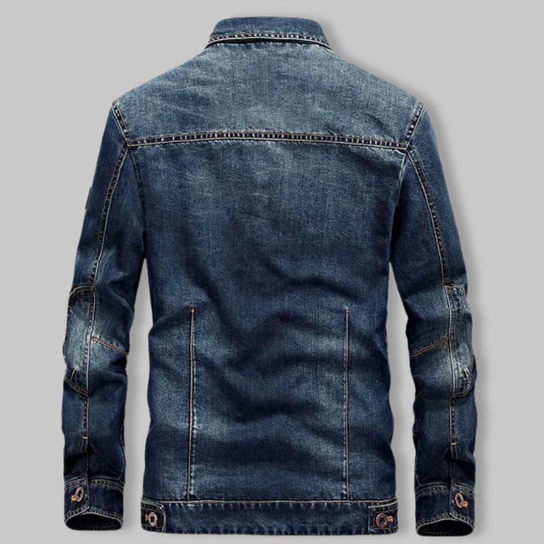 Cevori Classic Lightweight Fit Denim Jacket