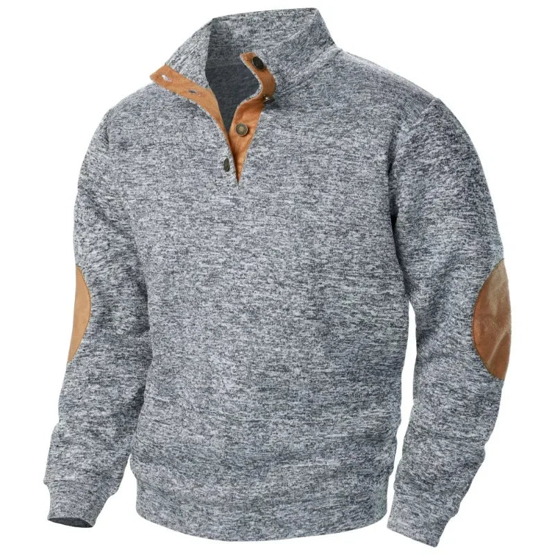 Cevori Casual Style V-Neck Sweatshirt