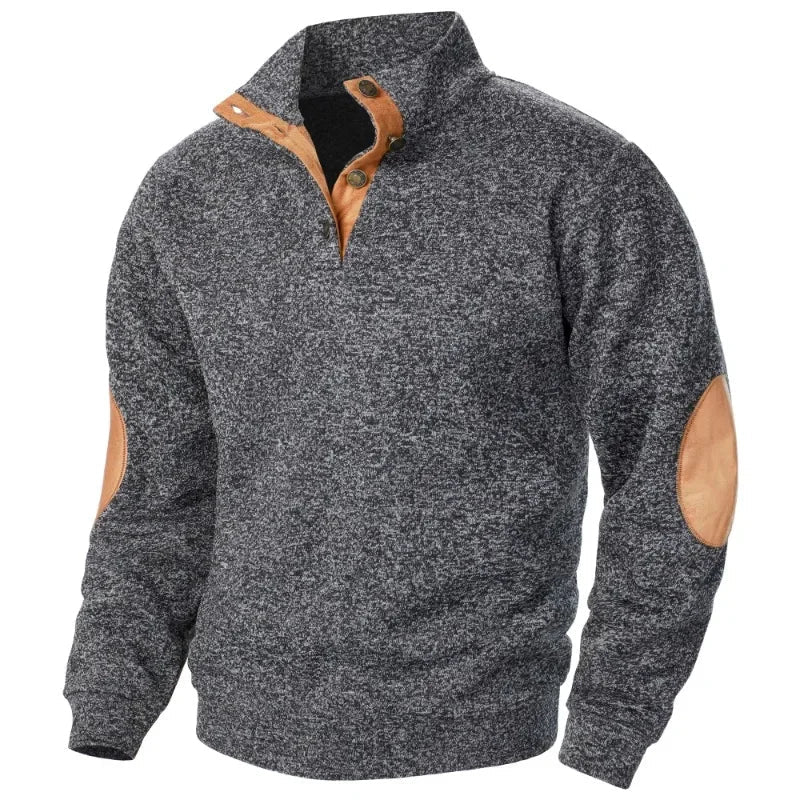 Cevori Casual Style V-Neck Sweatshirt