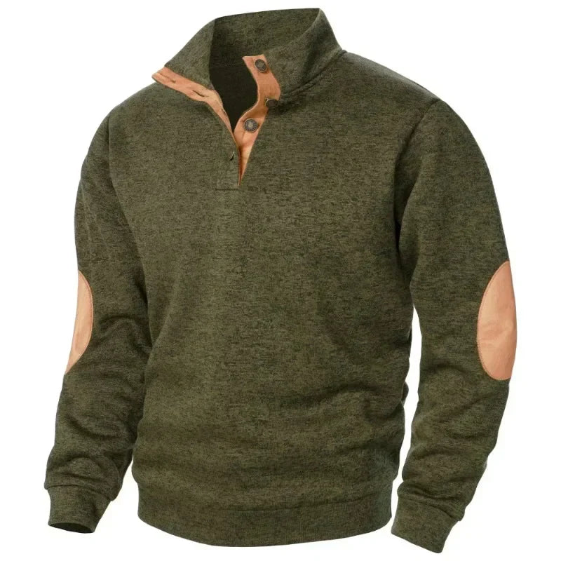 Cevori Casual Style V-Neck Sweatshirt