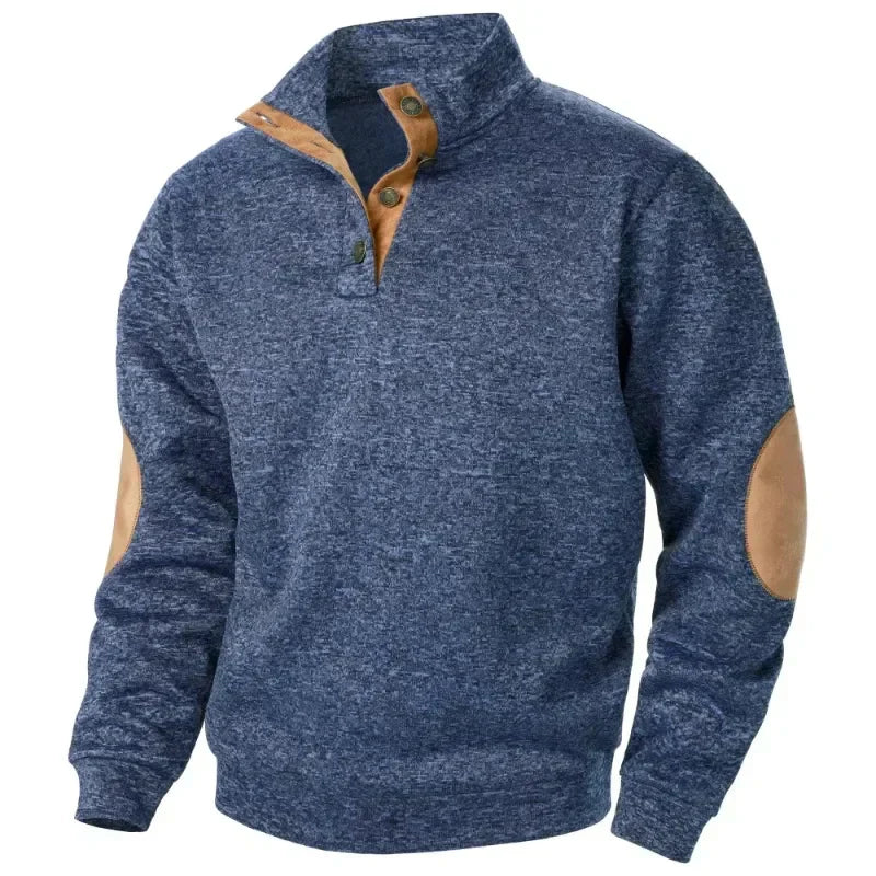 Cevori Casual Style V-Neck Sweatshirt