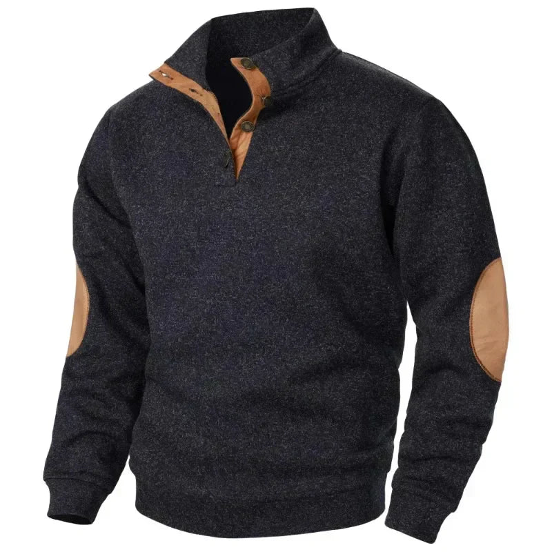 Cevori Casual Style V-Neck Sweatshirt