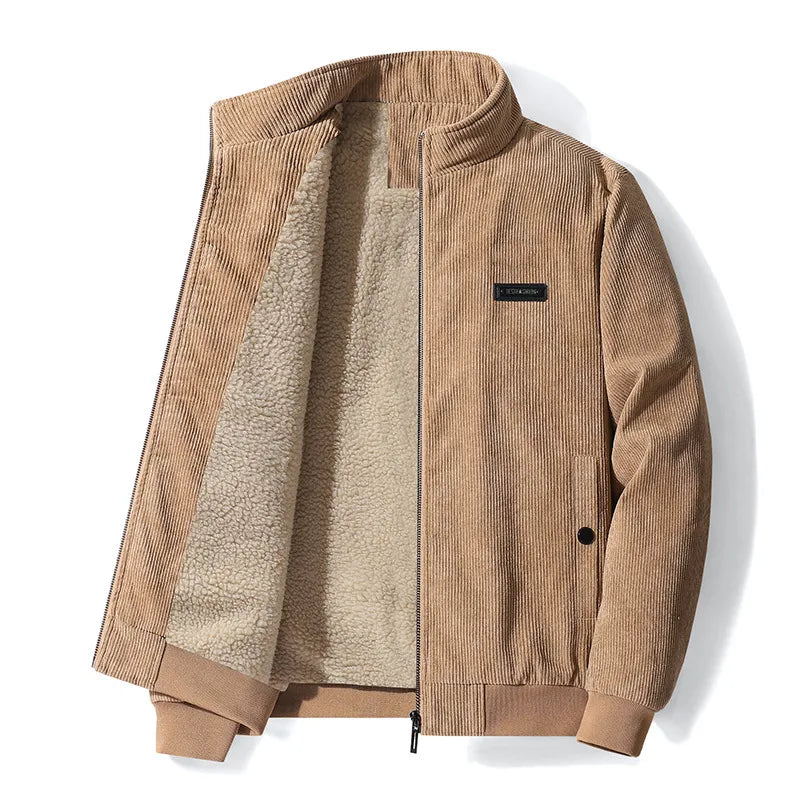 Cevori Vintage Style Corduroy Winter Jacket -