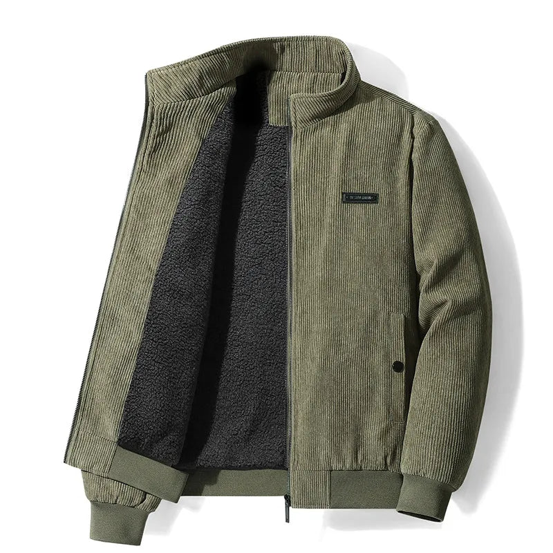 Cevori Vintage Style Corduroy Winter Jacket -