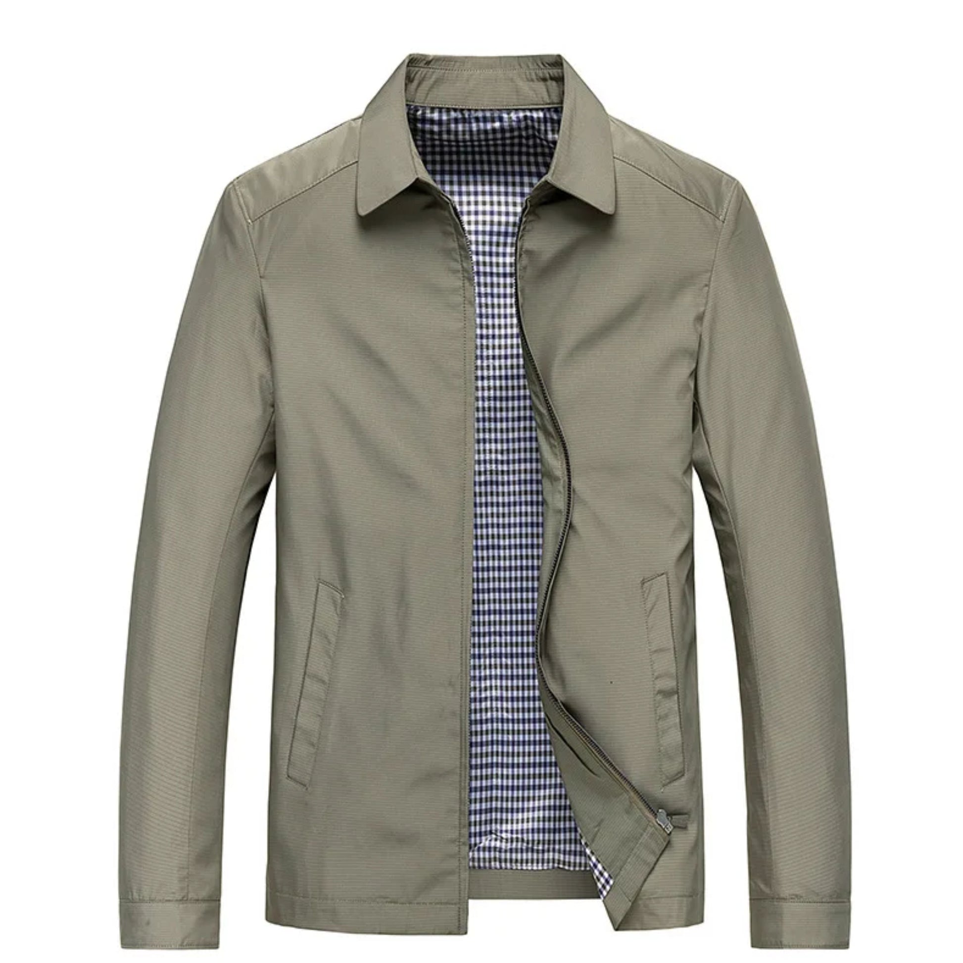 Cevori Lightweight Windproof Zip-Up Jacket