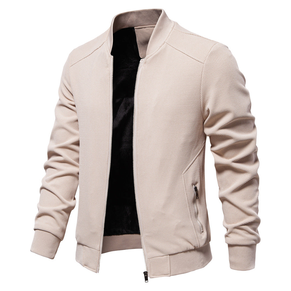 Cevori Stylish Zip-Up Bomber Jacket