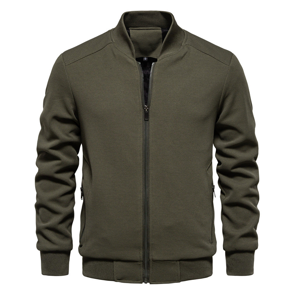 Cevori Stylish Zip-Up Bomber Jacket
