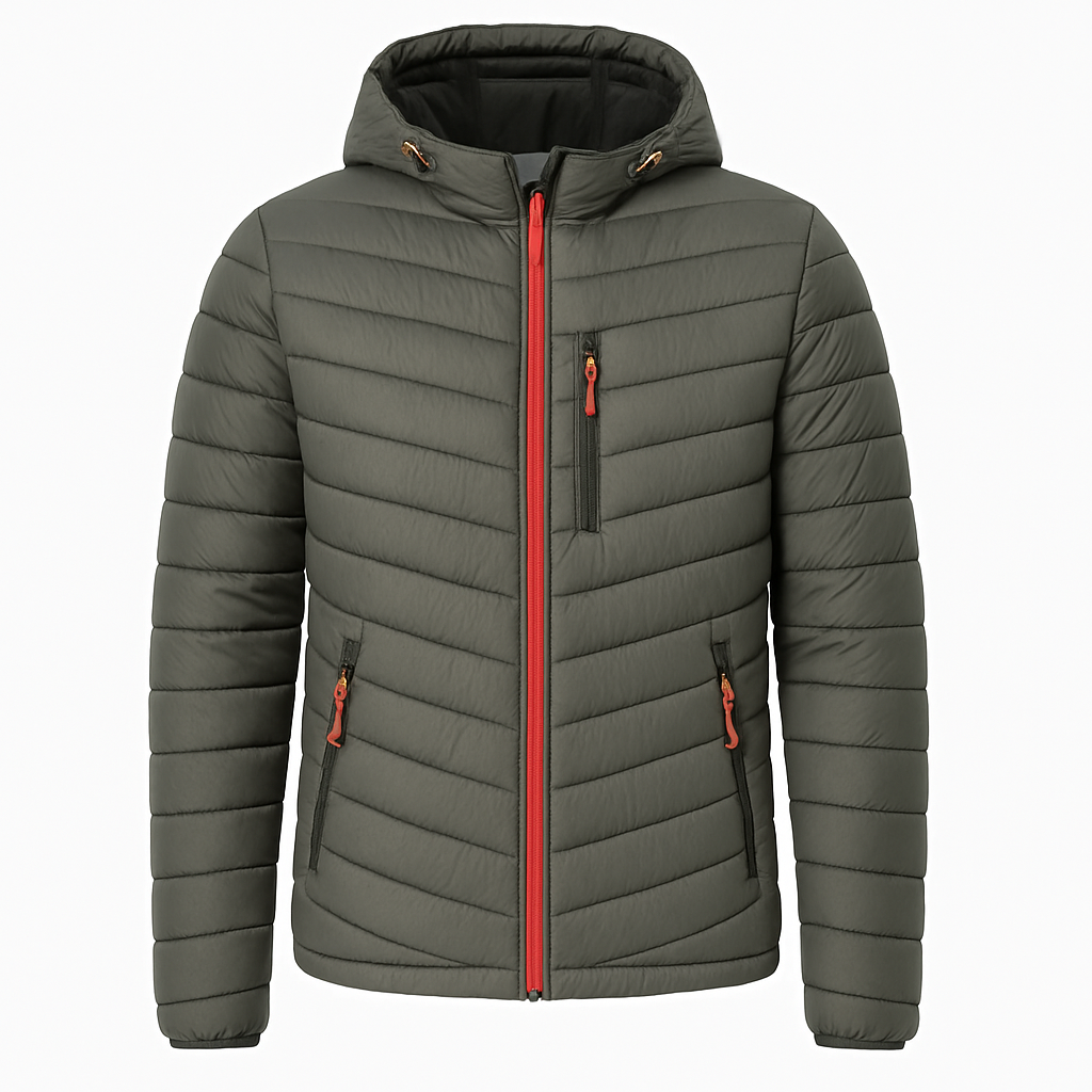 Cevori Quilted Winter Jacket with Hood