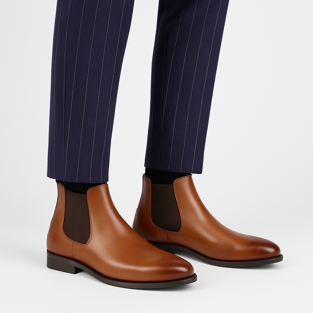 Cevori Classic High Ankle Style Chelsea Boots
