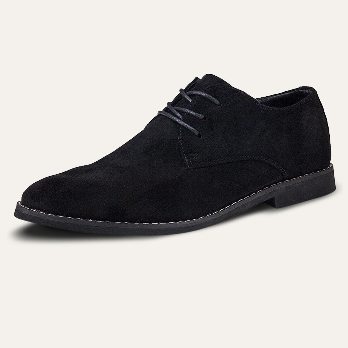 Cevori Lace-Up Suede Dress Shoes