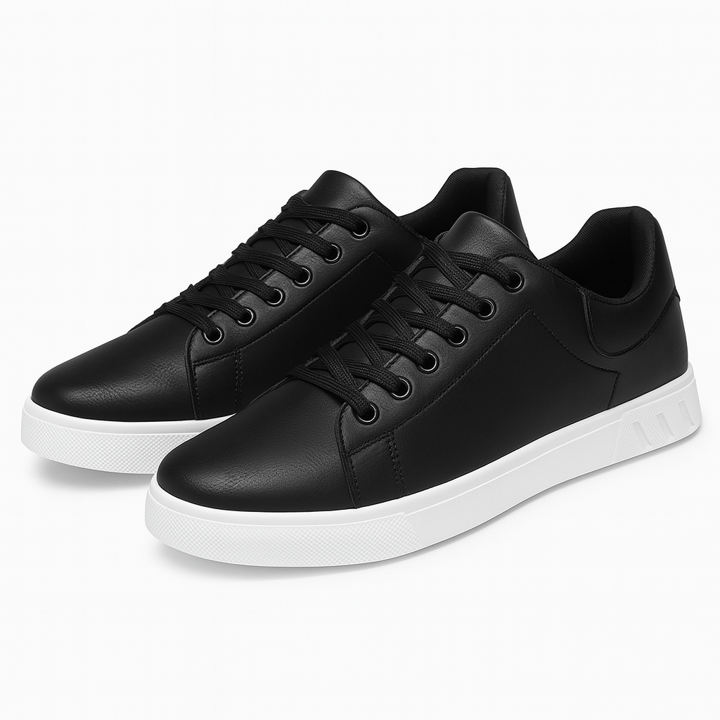 Cevori Casual Modern Style Lace-Up Sneakers
