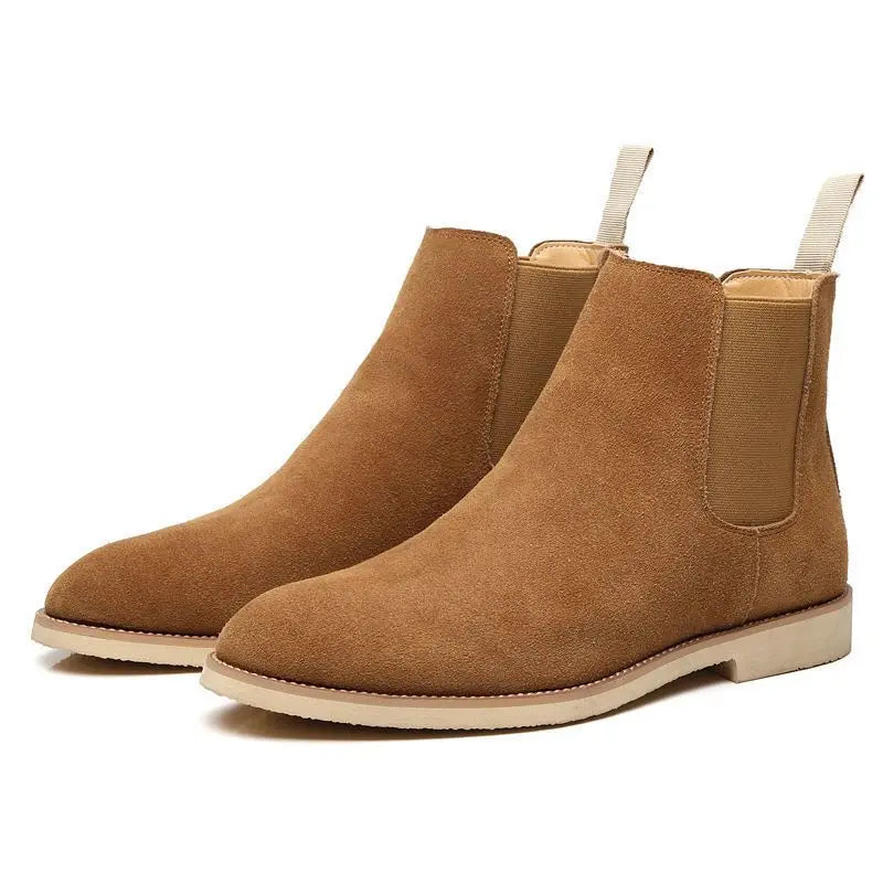 Cevori Retro Ankle High Design Chelsea Boots