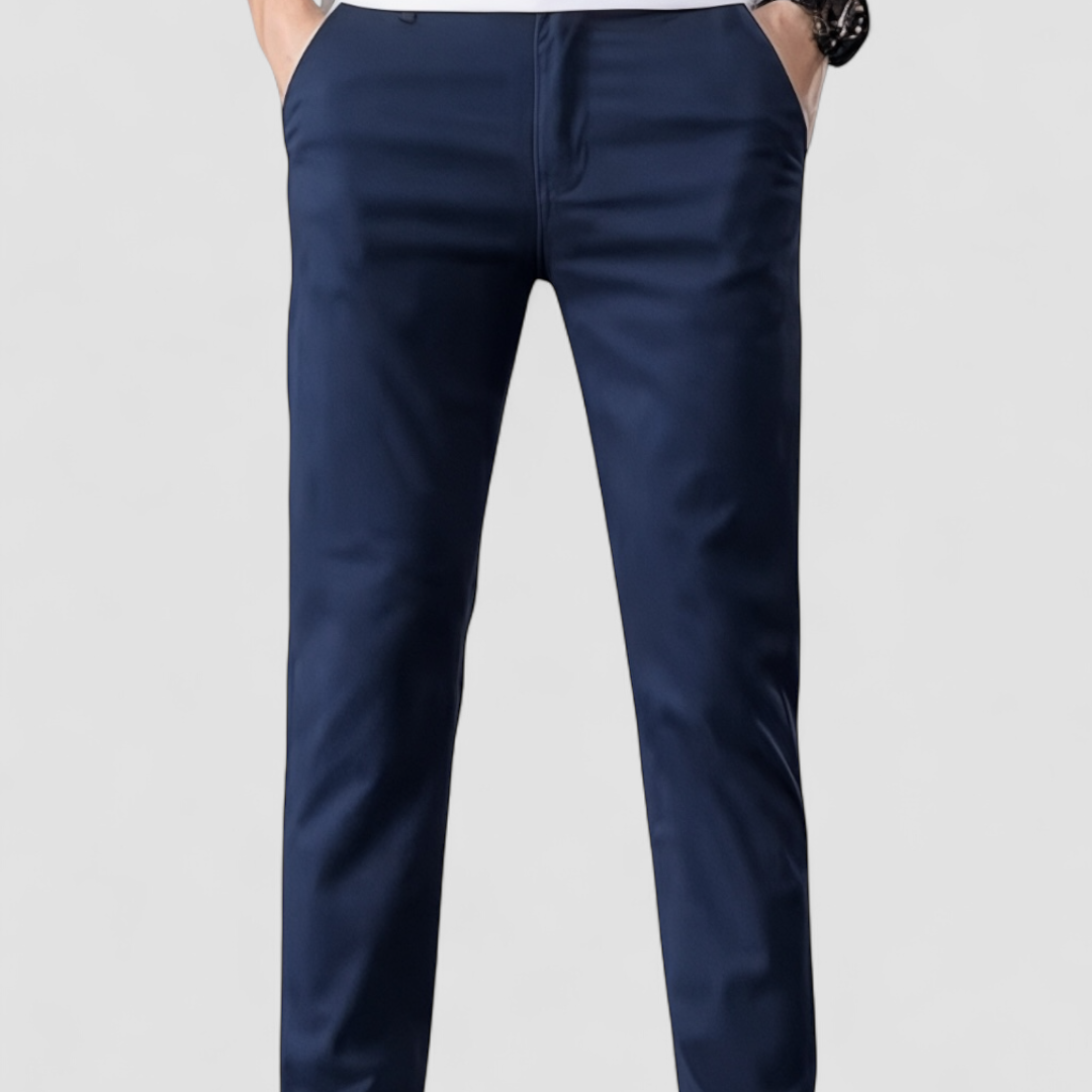 Cevori Casual Style Slim Fit Business Trousers