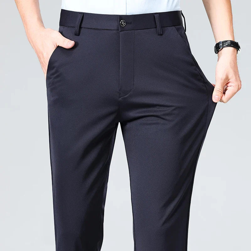 Cevori Business Style Classic Slim Fit Trousers