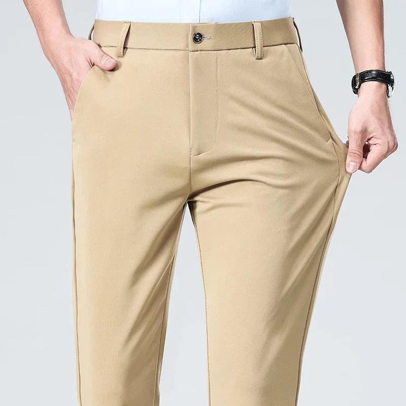 Cevori Business Style Classic Slim Fit Trousers