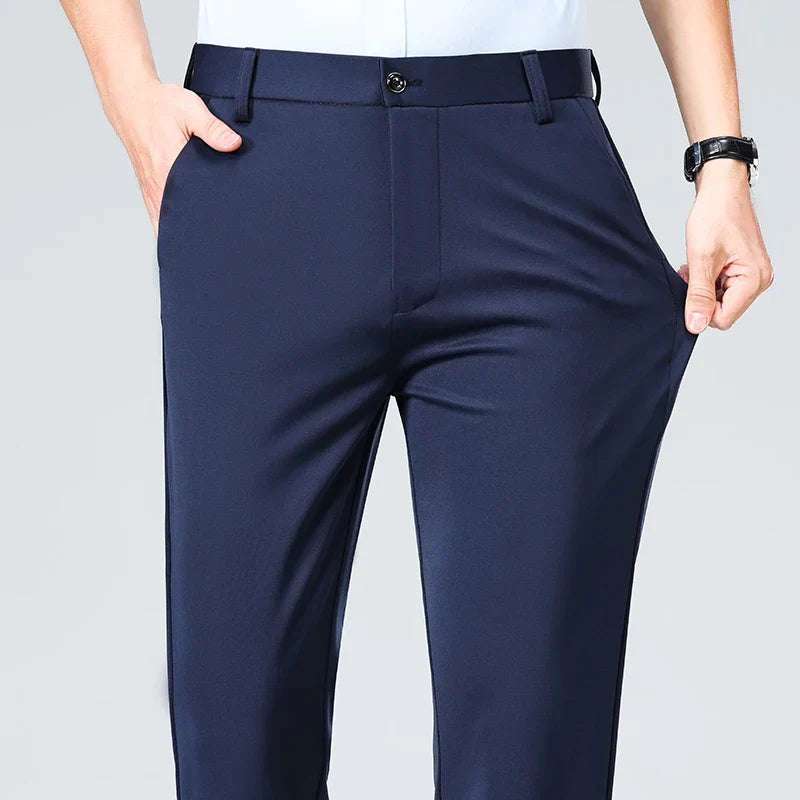 Cevori Business Style Classic Slim Fit Trousers