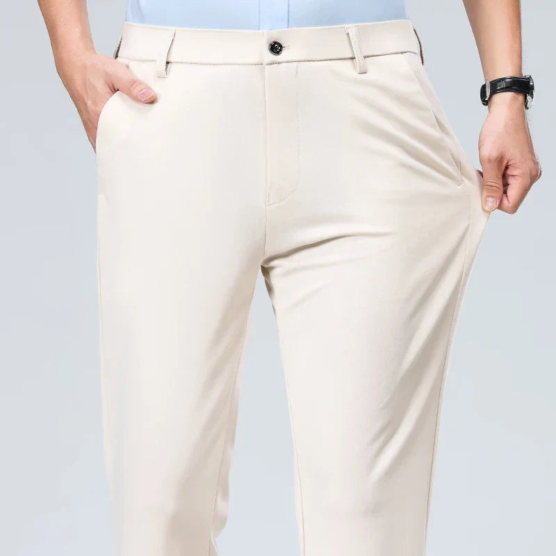 Cevori Business Style Classic Slim Fit Trousers