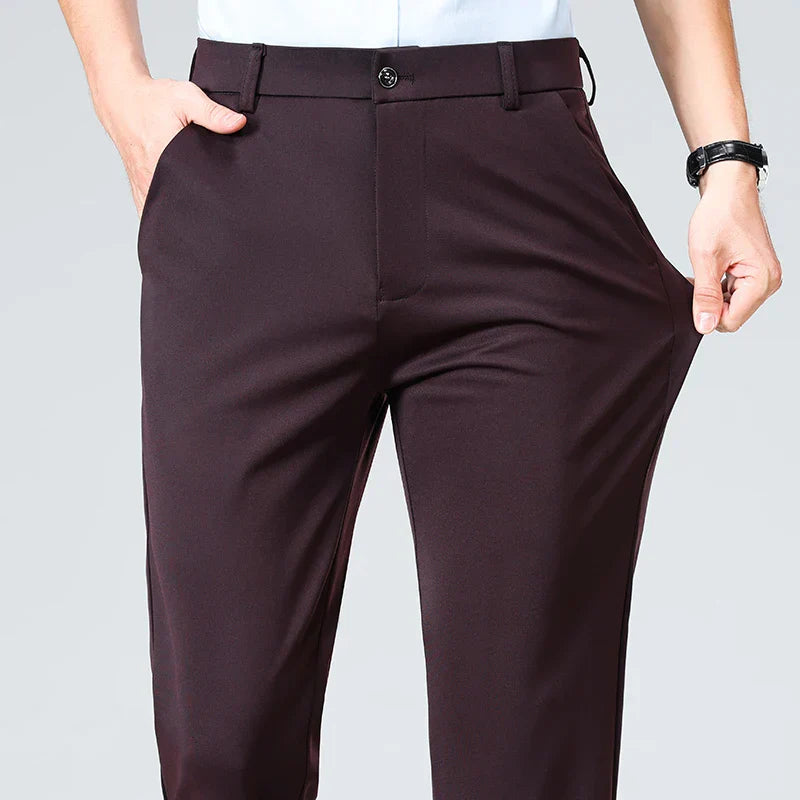 Cevori Business Style Classic Slim Fit Trousers
