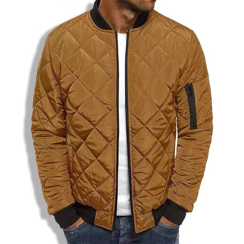 Cevori Quilted Lightweight Bomber Jacket