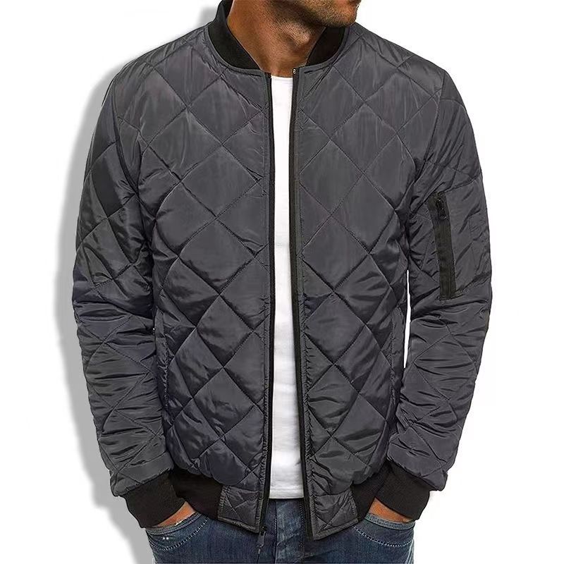 Cevori Quilted Lightweight Bomber Jacket