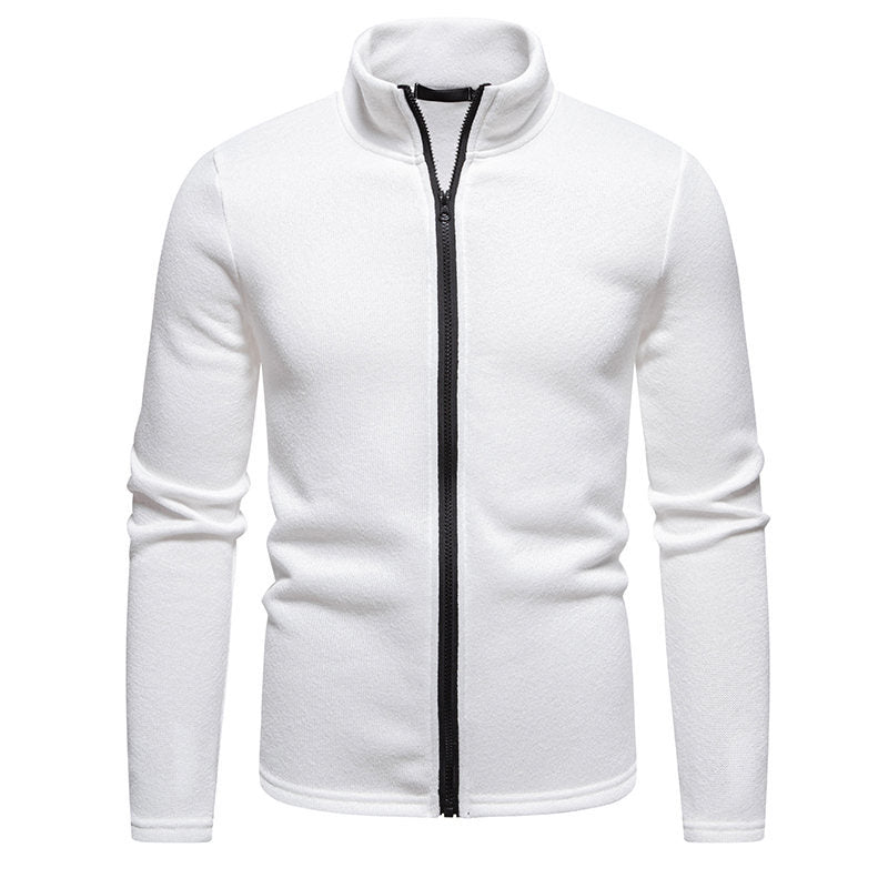 Cevori High Collar Full Zip Style Fleece Jacket