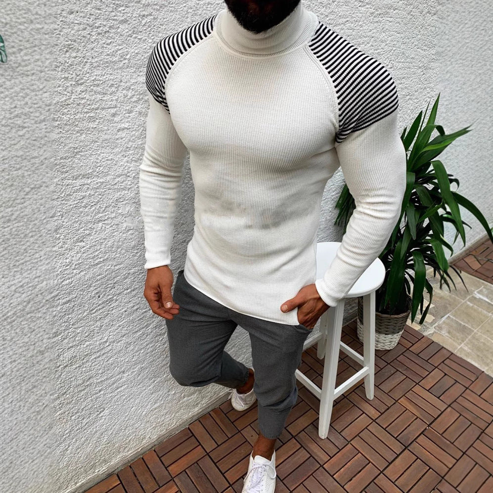 Cevori Stylish Stand-Up Collar Functional Jumper