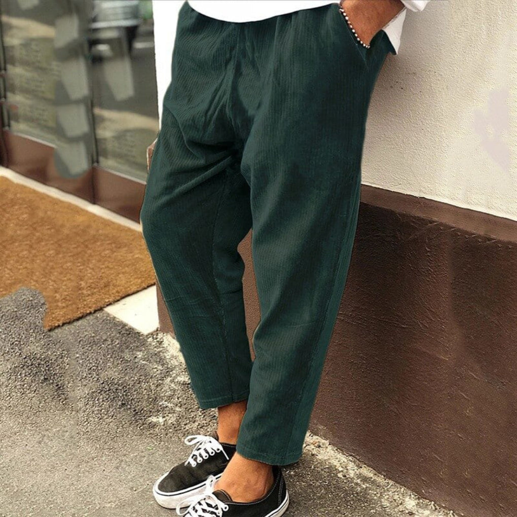 Cevori Relaxed Fit Corduroy Pants