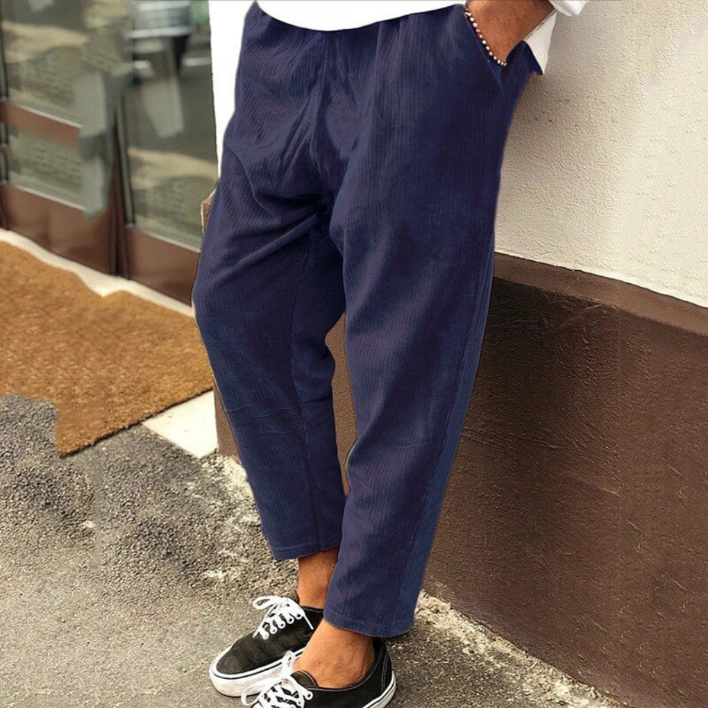 Cevori Relaxed Fit Corduroy Pants